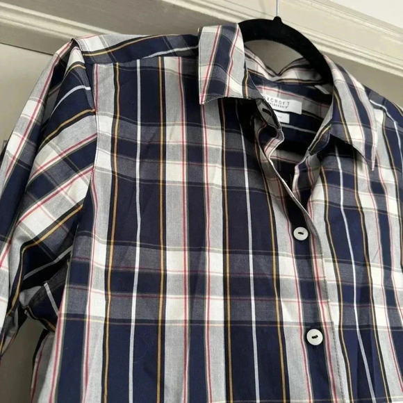 Foxcroft for appleseeds women’s plaid button down size 10 - Picture 4 of 7